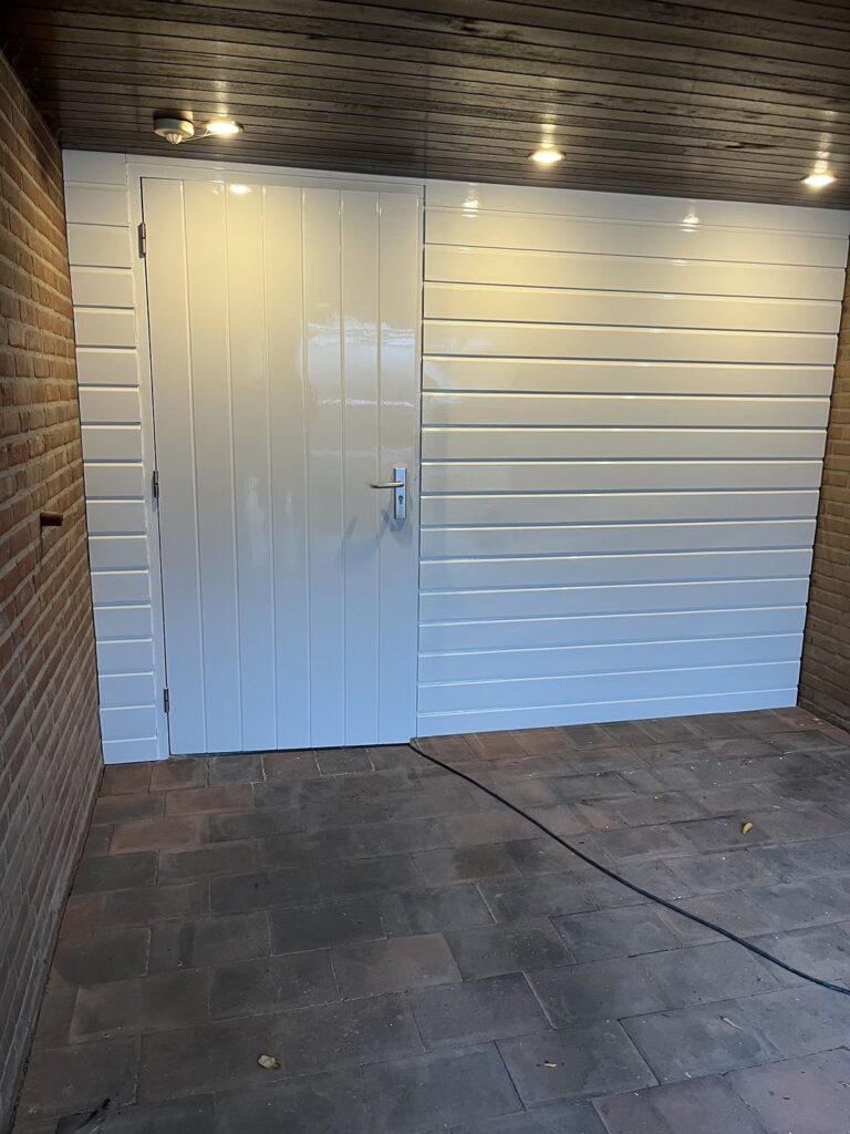 Garagedeur wit